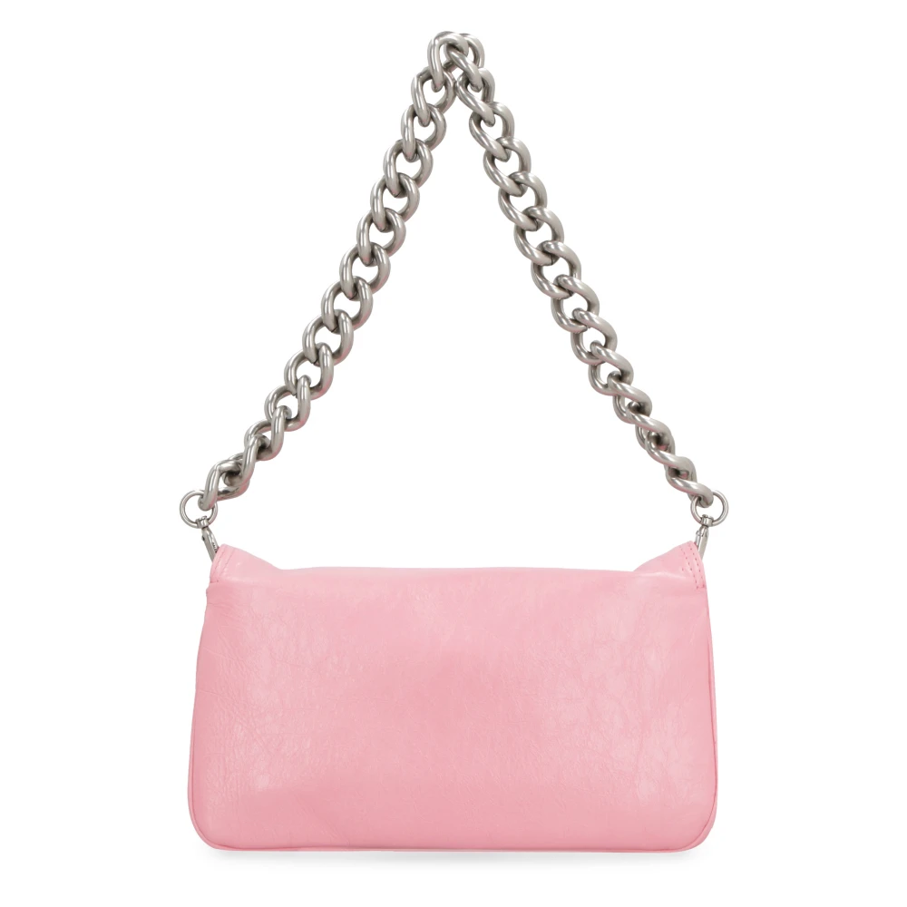 Balenciaga Zachte Leren Crossbody Tas Pink Dames