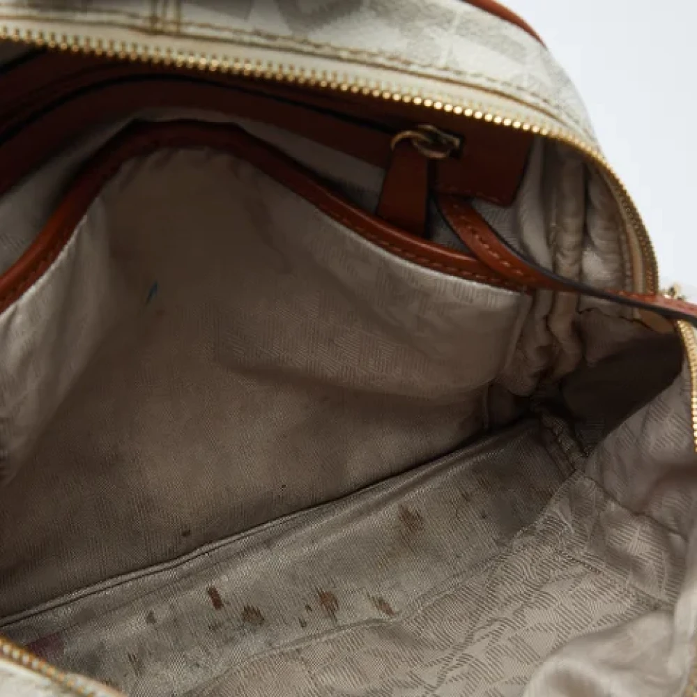 Michael Kors Pre-owned Coated canvas backpacks White Dames