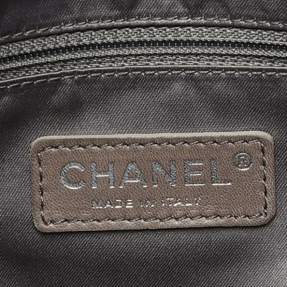 Chanel Vintage Pre-owned Leather handbags White Dames