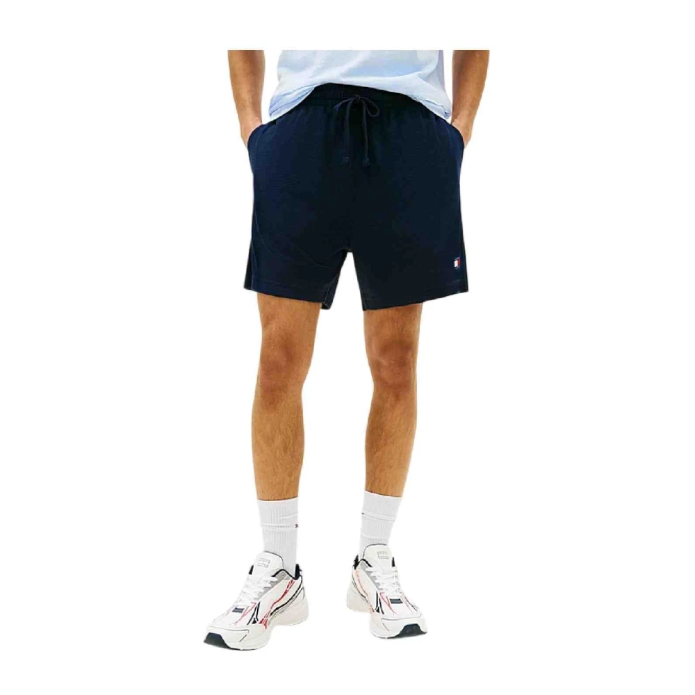 Tommy Hilfiger Men's Blue Casual Shorts, M, Casual Shorts