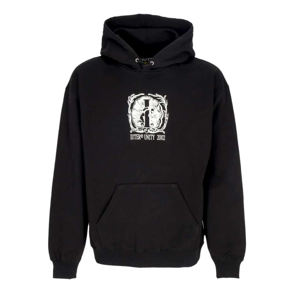 Iuter Uomo Nero Felpe, S, New,