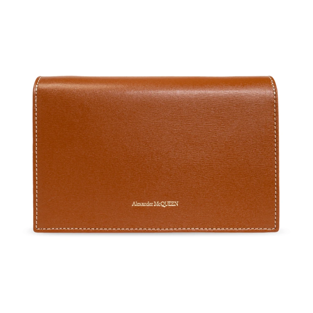 alexander mcqueen Skull Kleine schoudertas Brown Dames