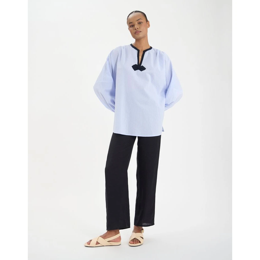 Ines De La Fressange Paris Blouses & Shirts Blue Dames