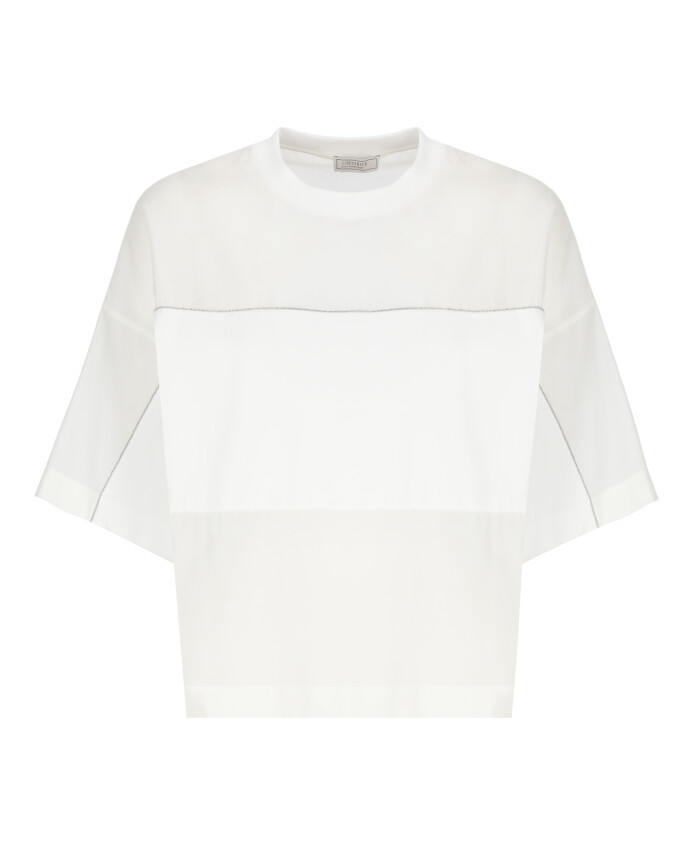 blanc-coton-soie-t-shirt-col-rond