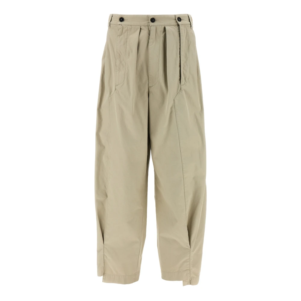 Dsquared2 Beige Straight Trousers, Male, M, Zoot Trousers