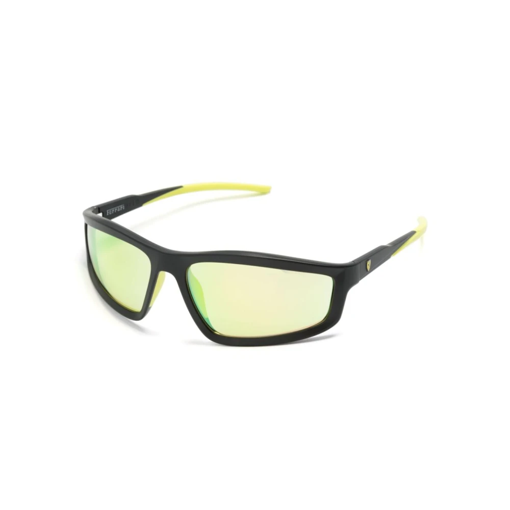 Ferrari Men's Black Sunglasses,, Sunglasses With Accessories Medium