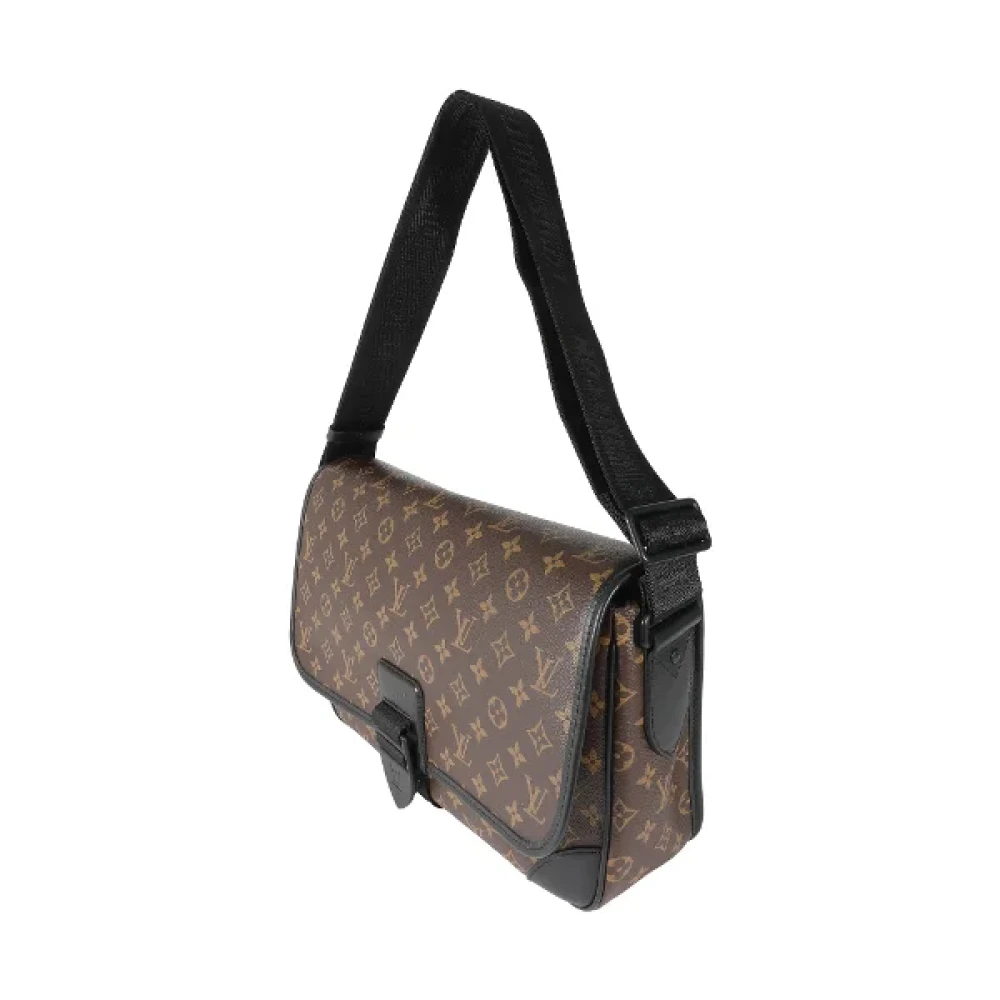 Louis Vuitton Vintage Pre-owned Canvas crossbody-bags Brown Dames