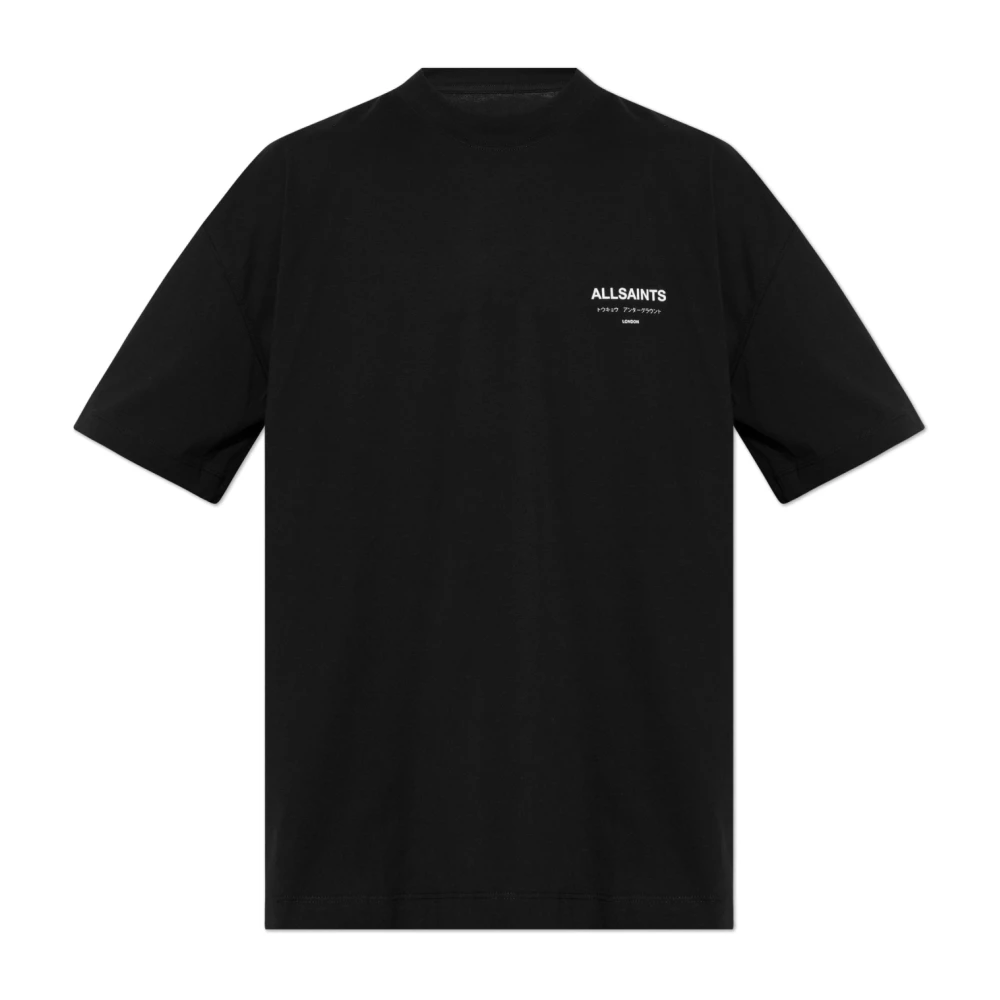 AllSaints T-shirt Underground Black Heren