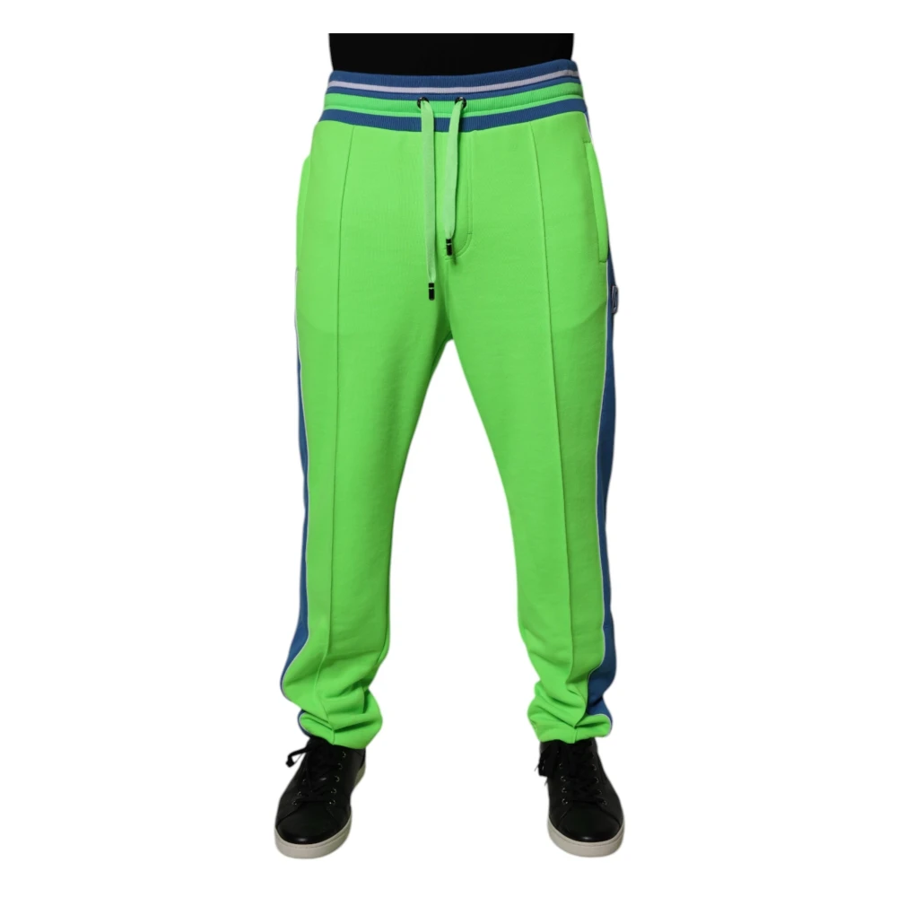 Dolce & Gabbana Men's Green Jogger Sweatpants
