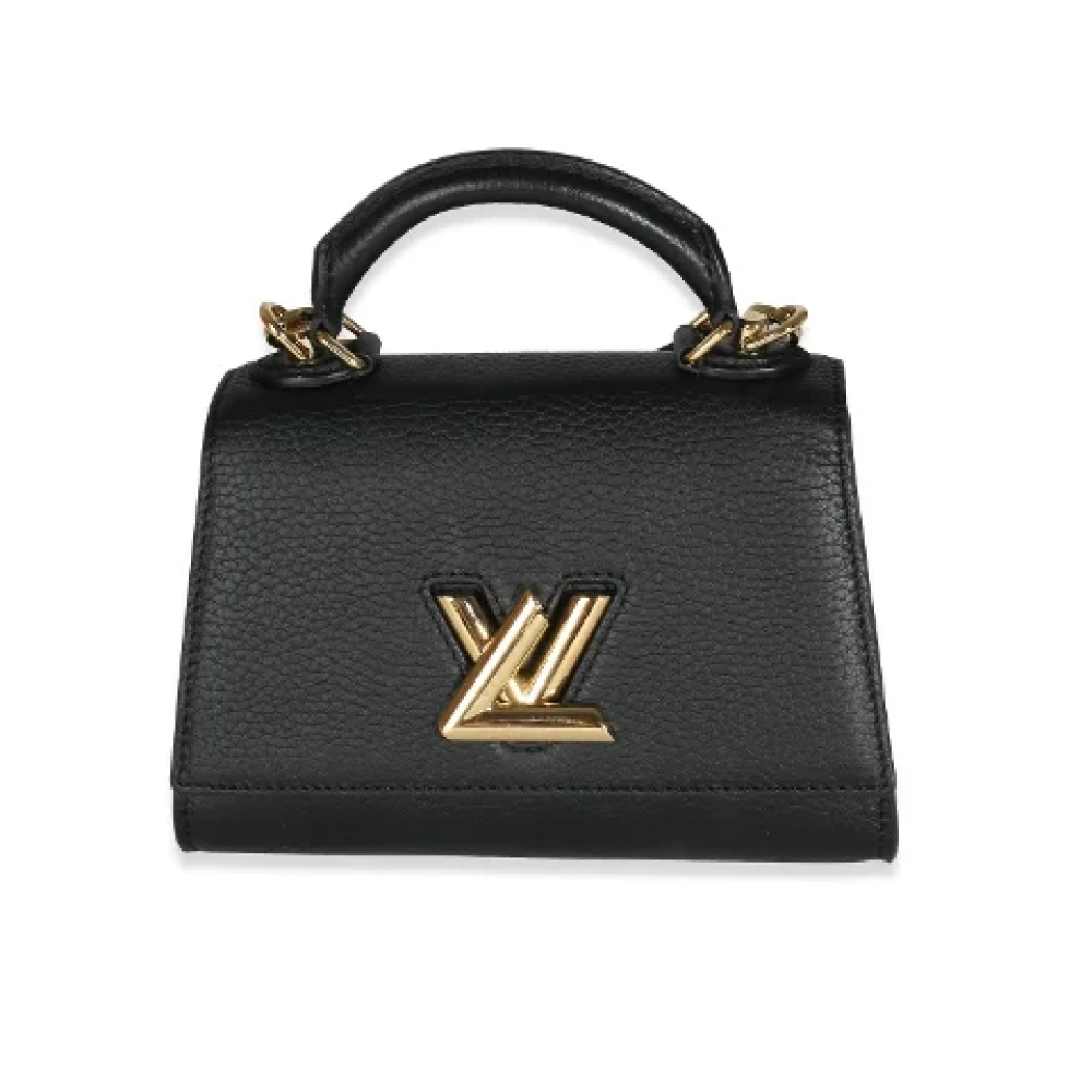 Louis Vuitton Vintage Pre-owned Leather louis-vuitton-bags Black Dames