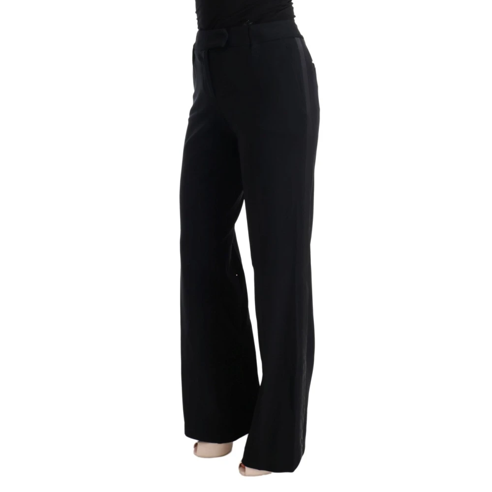 Ermanno Scervino Straight Trousers Black Dames