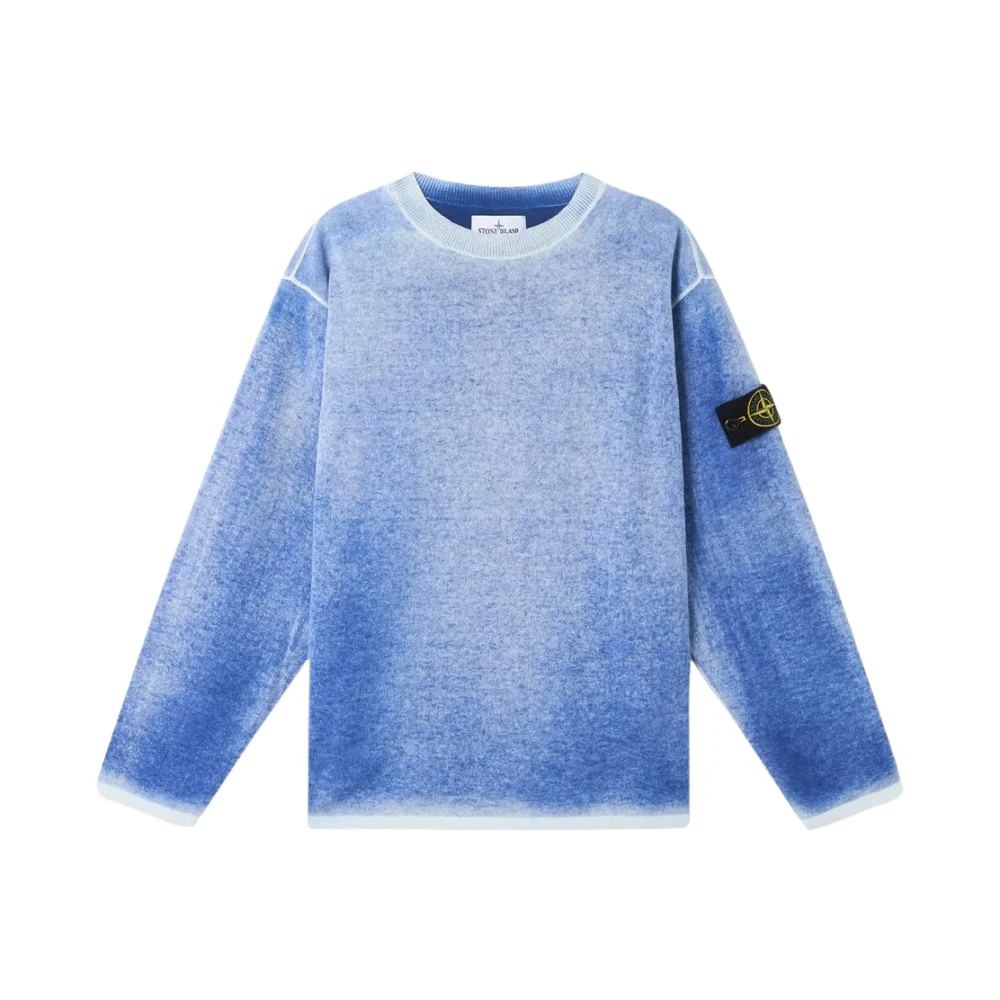 Stone Island Stijlvolle Sweaters Collectie Blue Heren