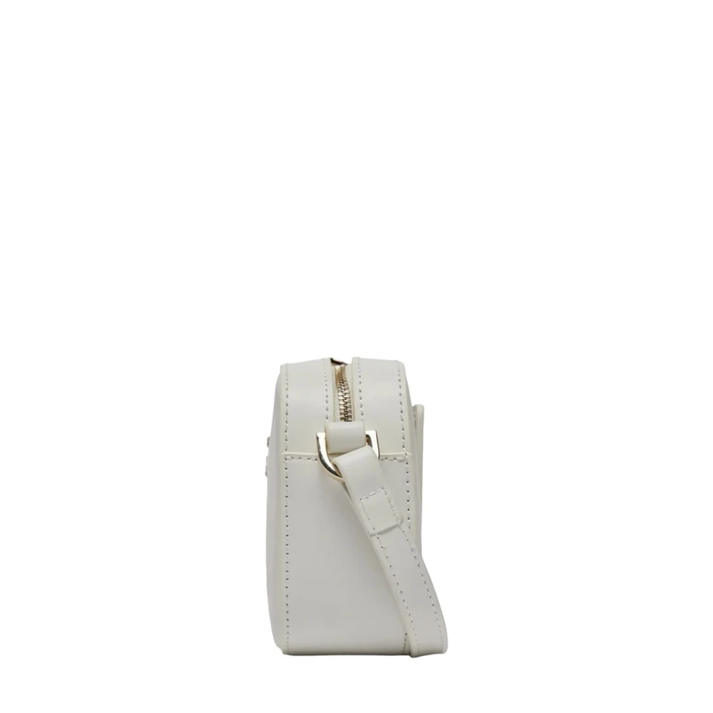 PATRIZIA PEPE Stijlvolle Leren Dames Tas White Dames