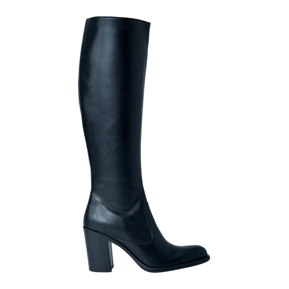 Chloé Black Phoenics Heeled Boots - Female - Heeled Boots - 4 Uk - Shoes