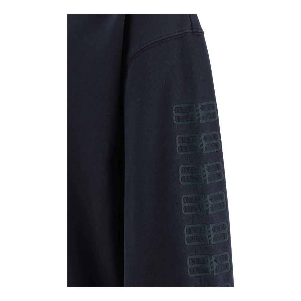 Balenciaga Katoenen Hoodie Herenmode Black Heren