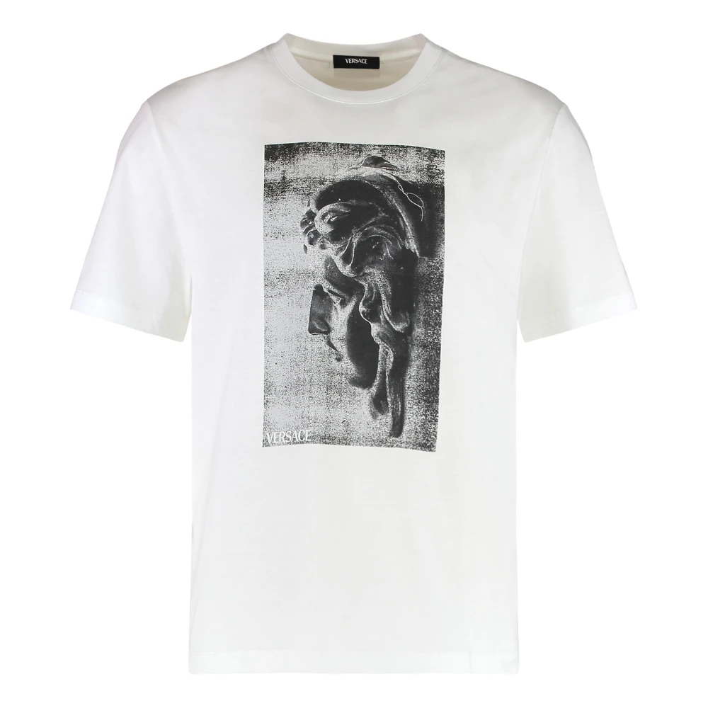 Versace Uomo Bianco Top, M, New,