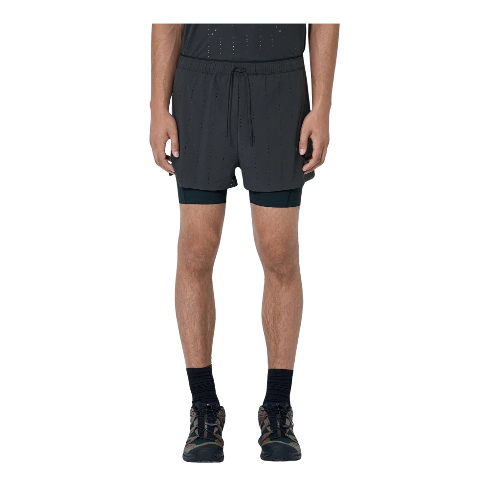 On Running , Training Shorts, Male, Black, L, Zero 2-In-1 Shorts