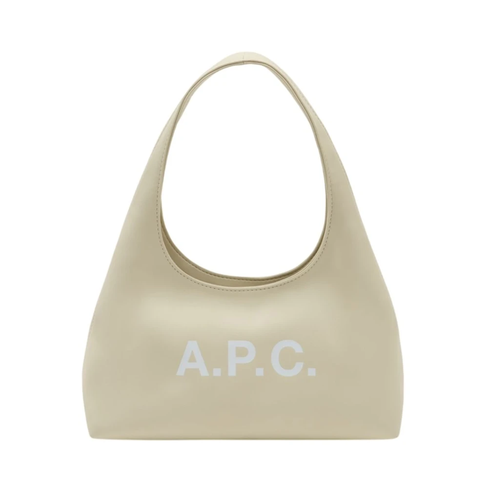 A.p.c. Women's White Baby Ninon Shoulder Bag