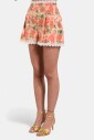 shorts-en-coton-imprime-avec-details-en-dentelle