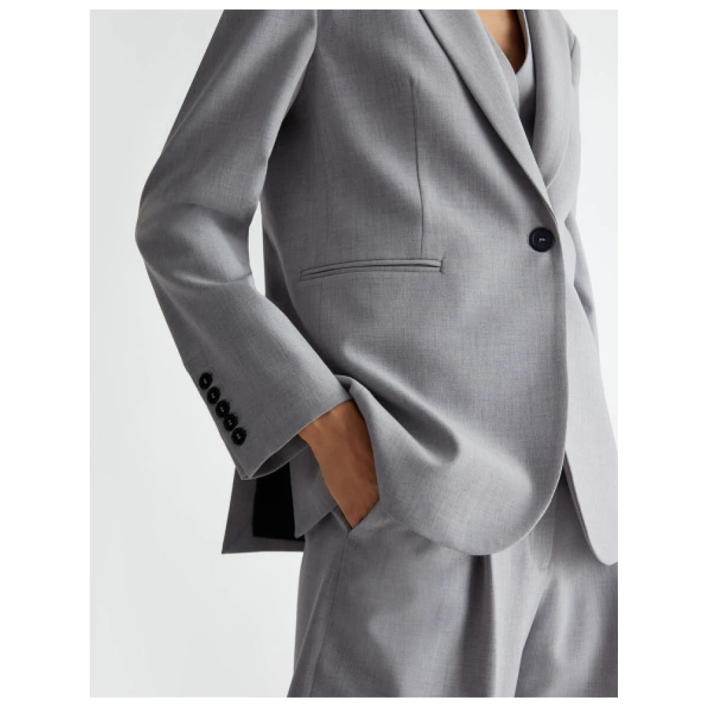 Liu Jo Chique Blazer in Viscosemix Gray Dames