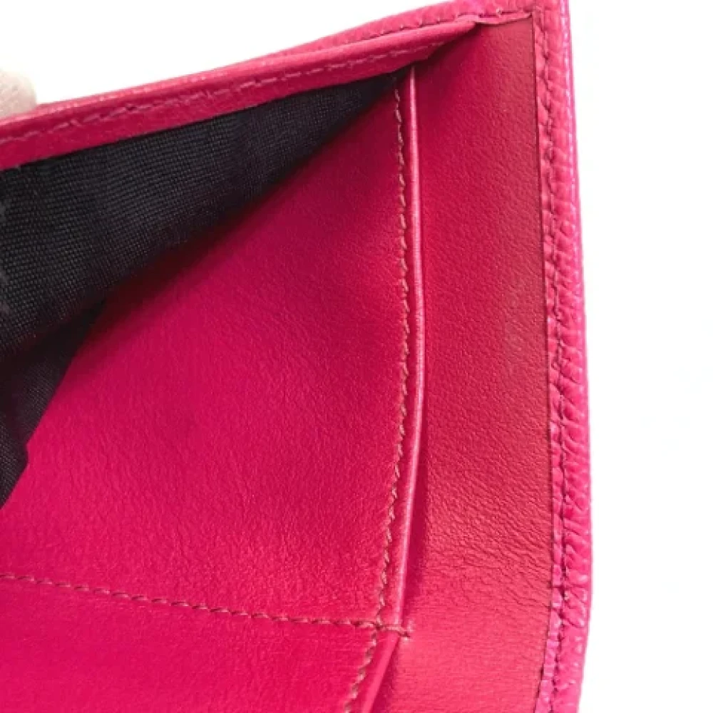 Dolce & Gabbana Pre-owned Leather wallets Pink Dames