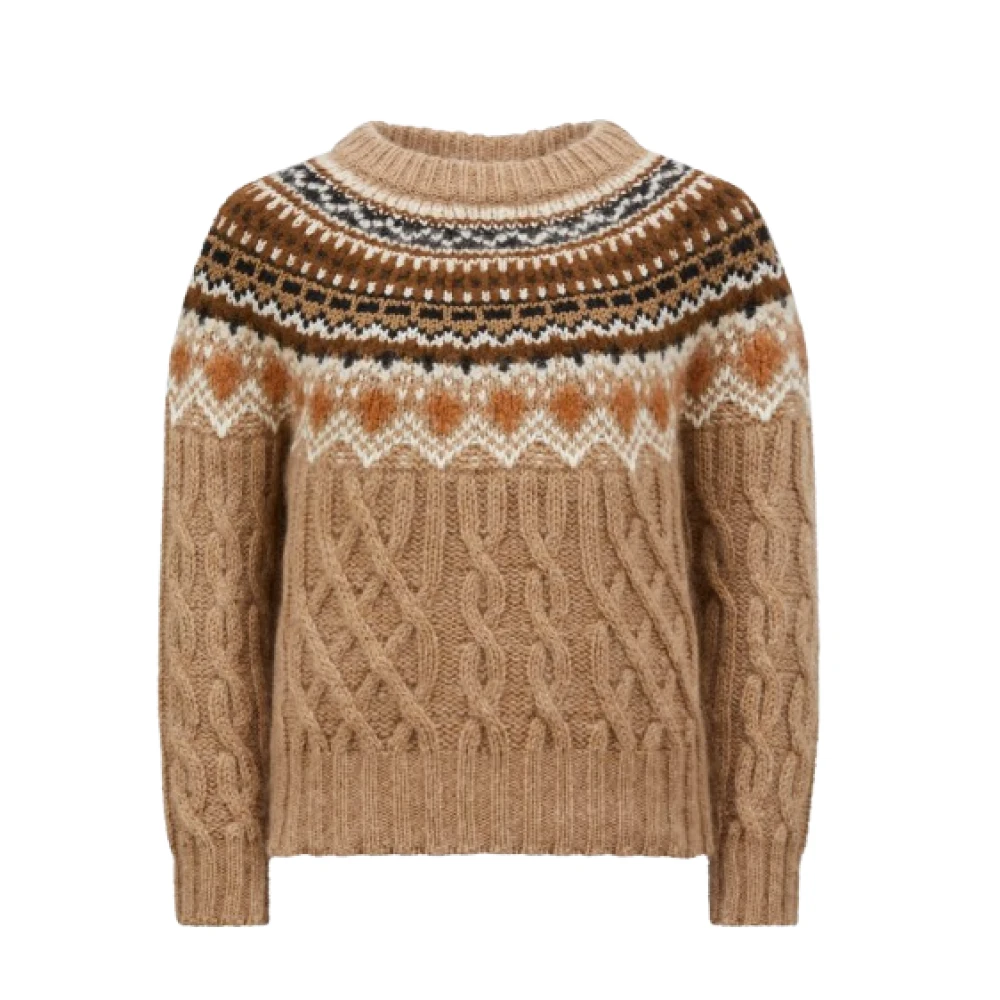 Knitwear > Round-neck Knitwear - - Moncler - Modalova
