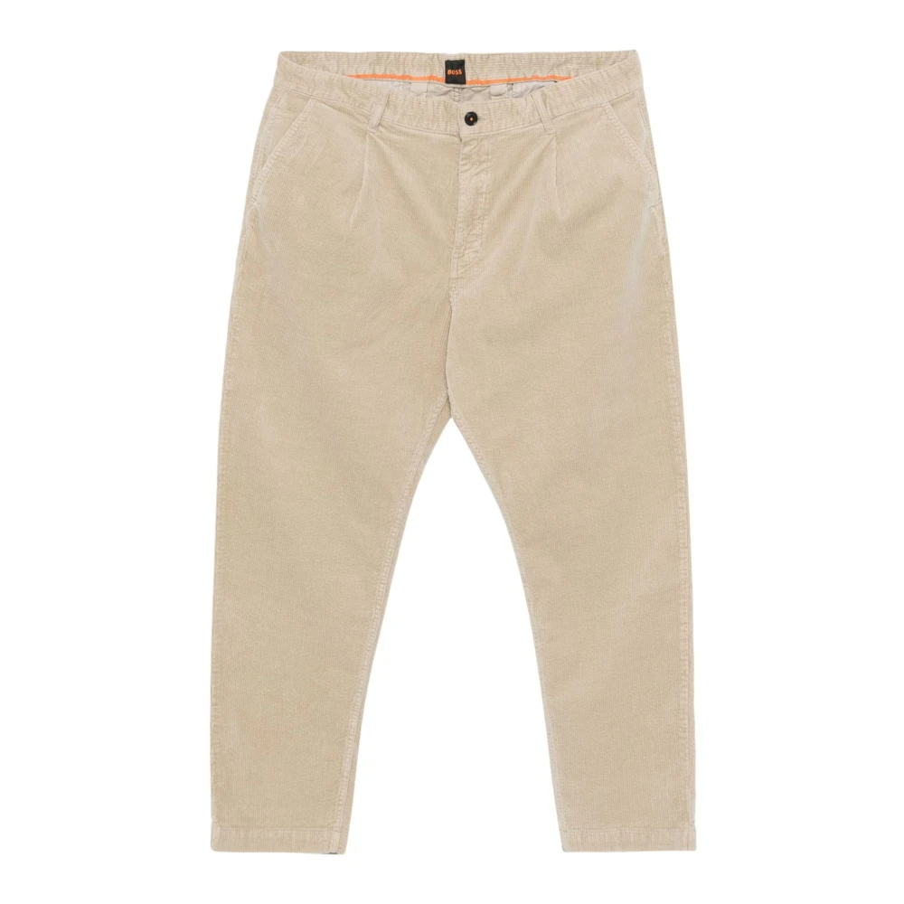 Hugo Boss Heren Chino Broek Beige Heren