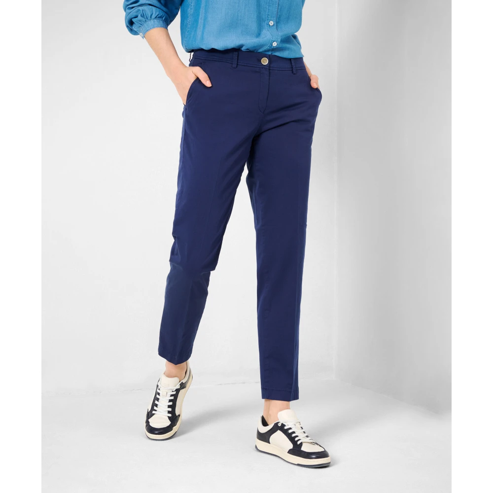 BRAX Slim-fit Trousers Blue Dames