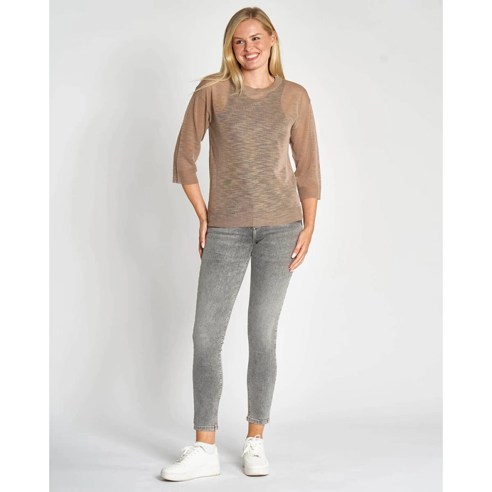 Zhrill Stijlvolle Pullover Zhluana Beige Dames