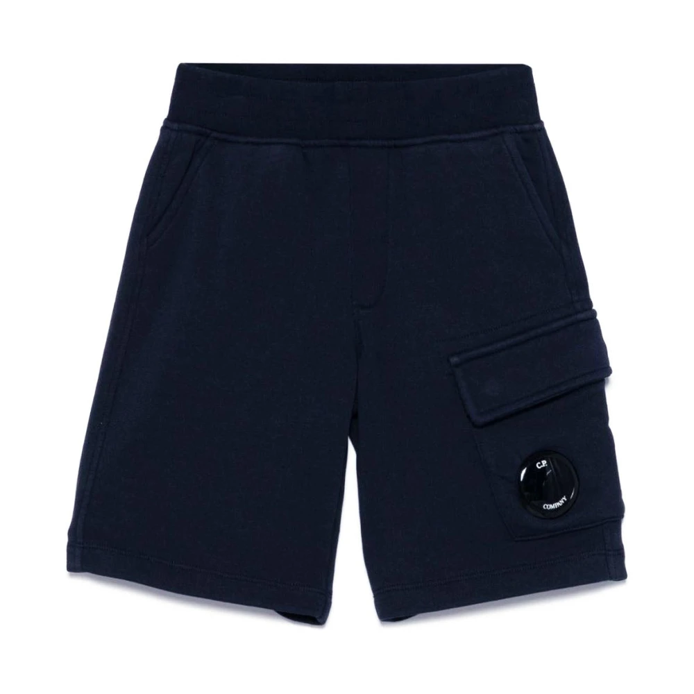 C.p. Company Boys Blue Shorts, 12 Y, Bermuda Shorts