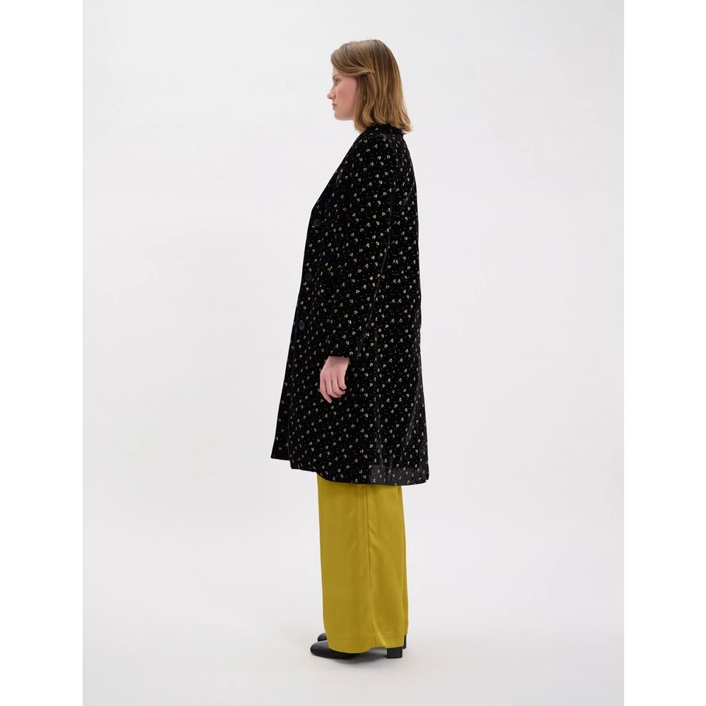 Ines De La Fressange Paris Franck Coat Black Dames