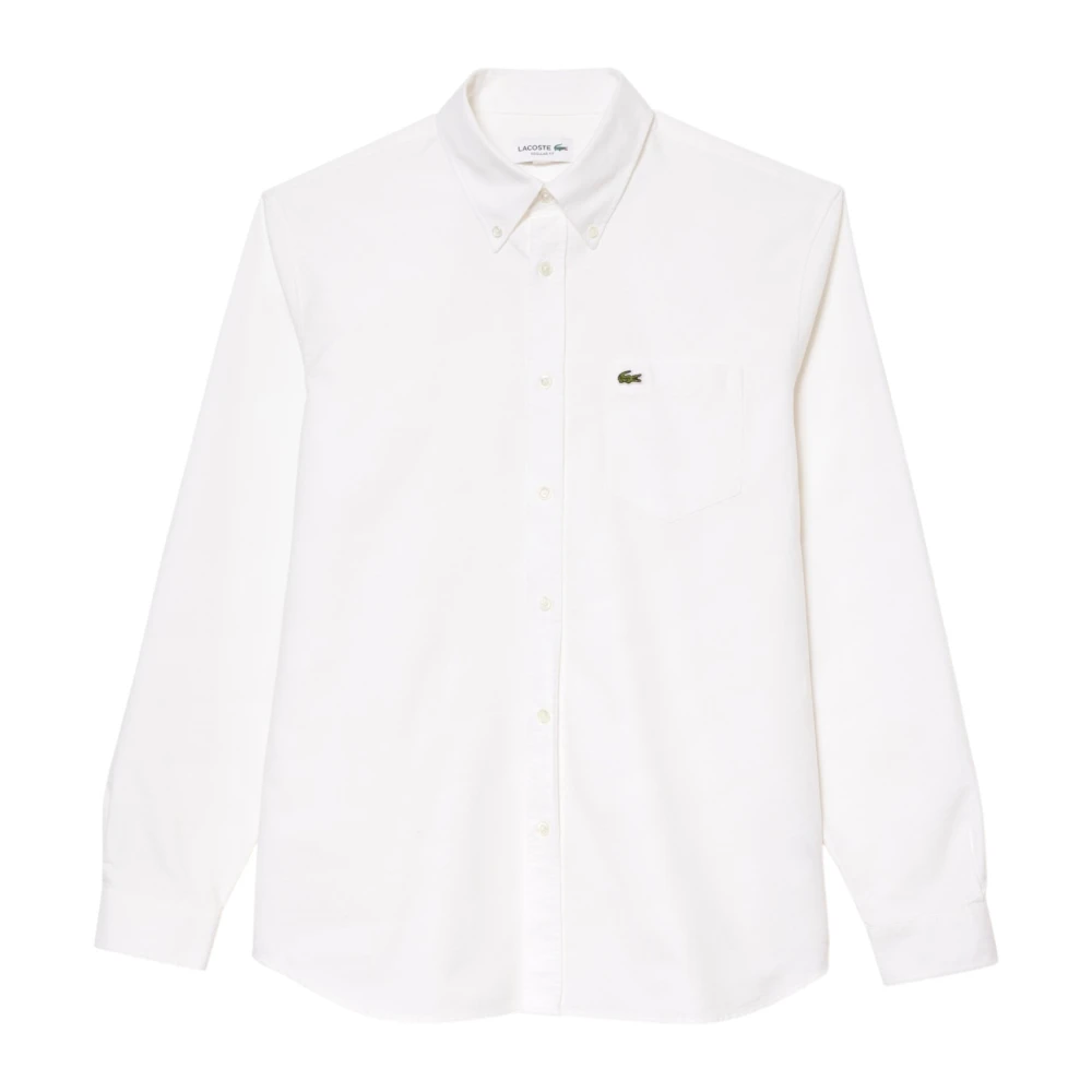 Lacoste Uomo Bianco Magliette, L, New,