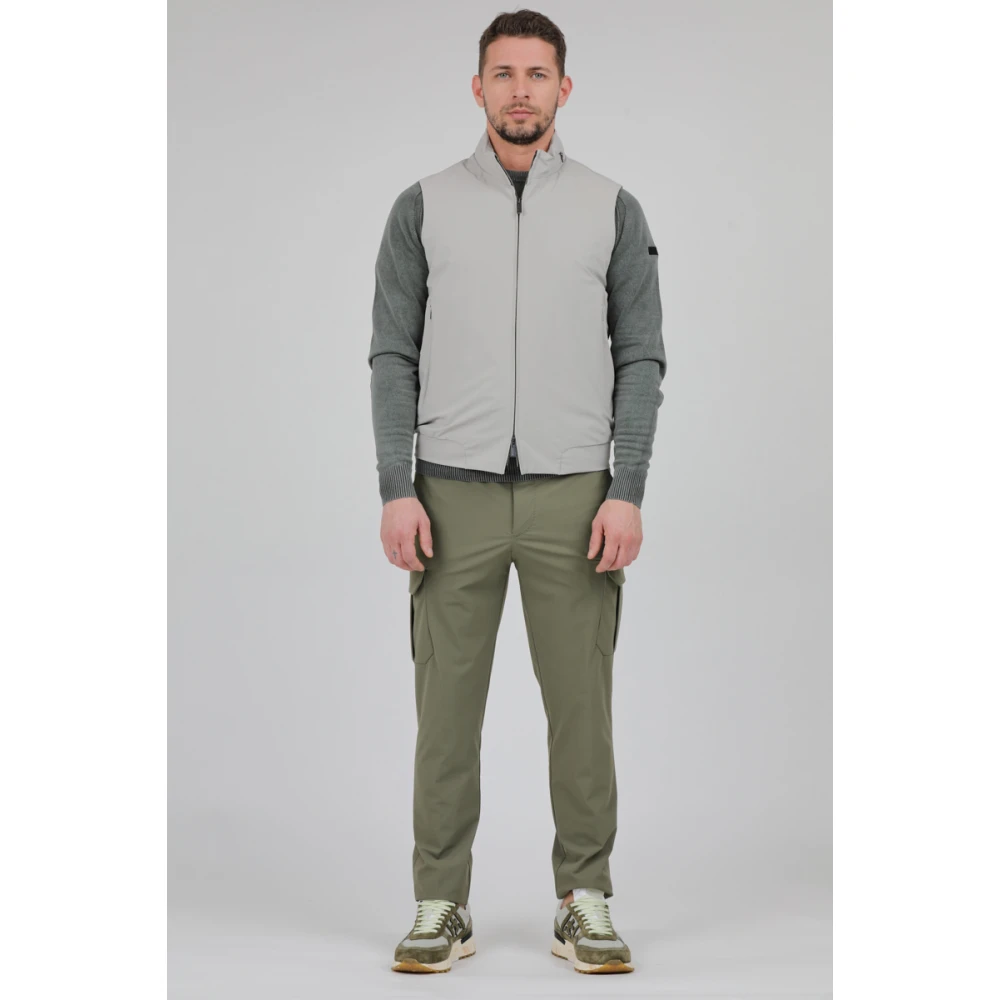 RRD Technische Stoffen Broek met Zakken Green Heren