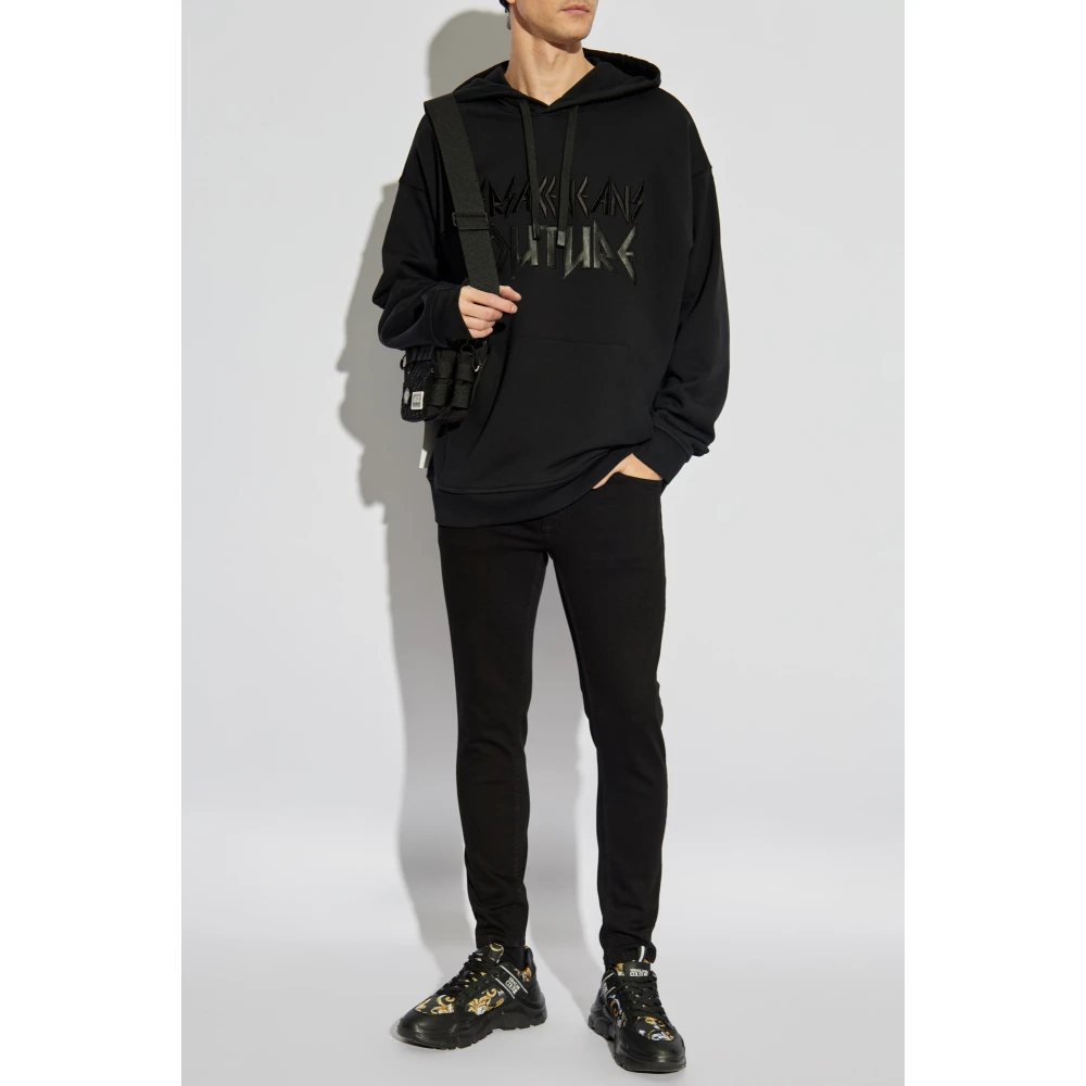Versace Jeans Couture Hoodie Black Heren