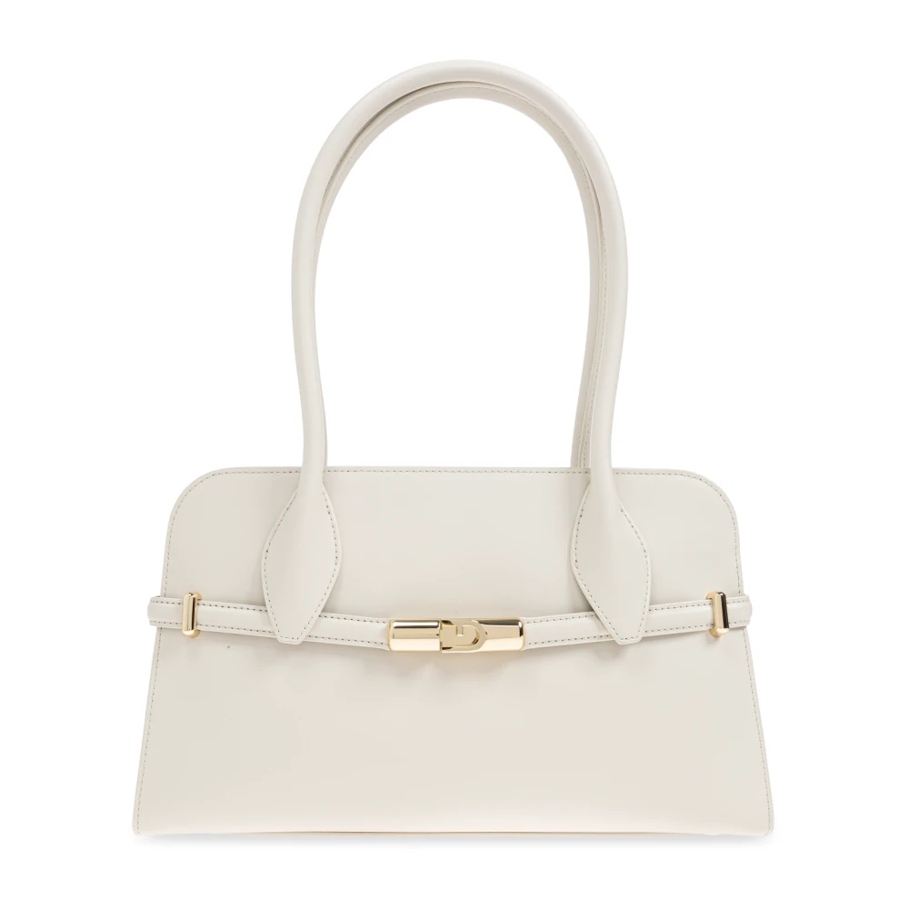 Furla Schoudertas Goccia Medium Beige Dames