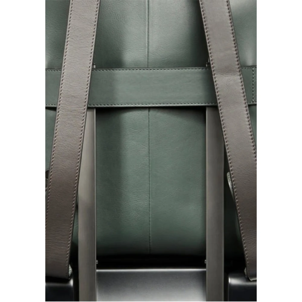 Piquadro Groene rugzak met laptop en iPad Green Dames