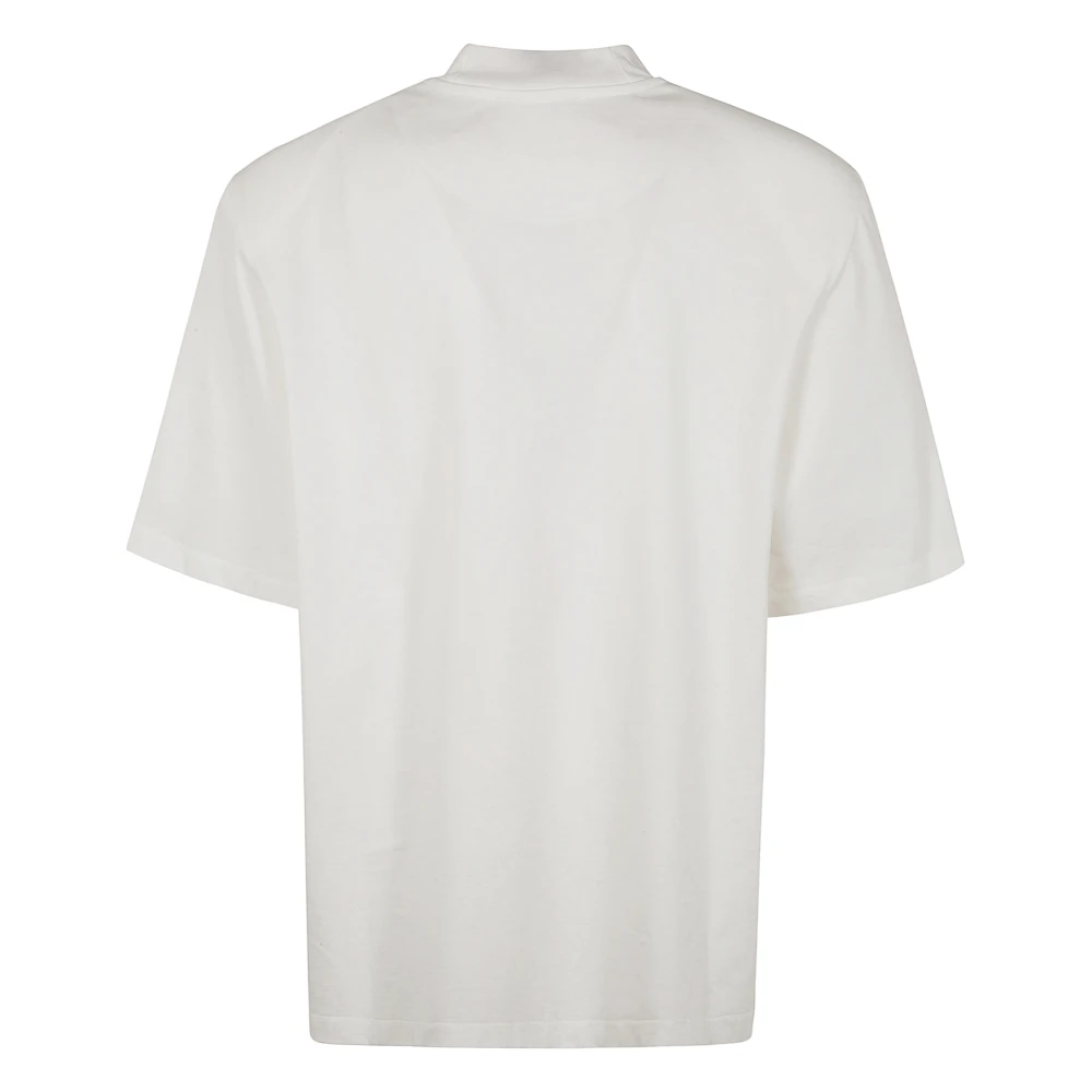 The Attico Mouwloze Jersey Top White Dames