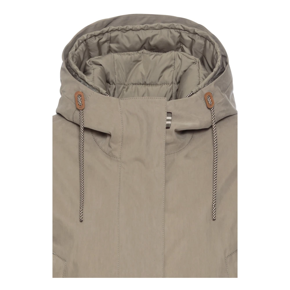 camel active Katoenmix Functionele Jas Green Dames