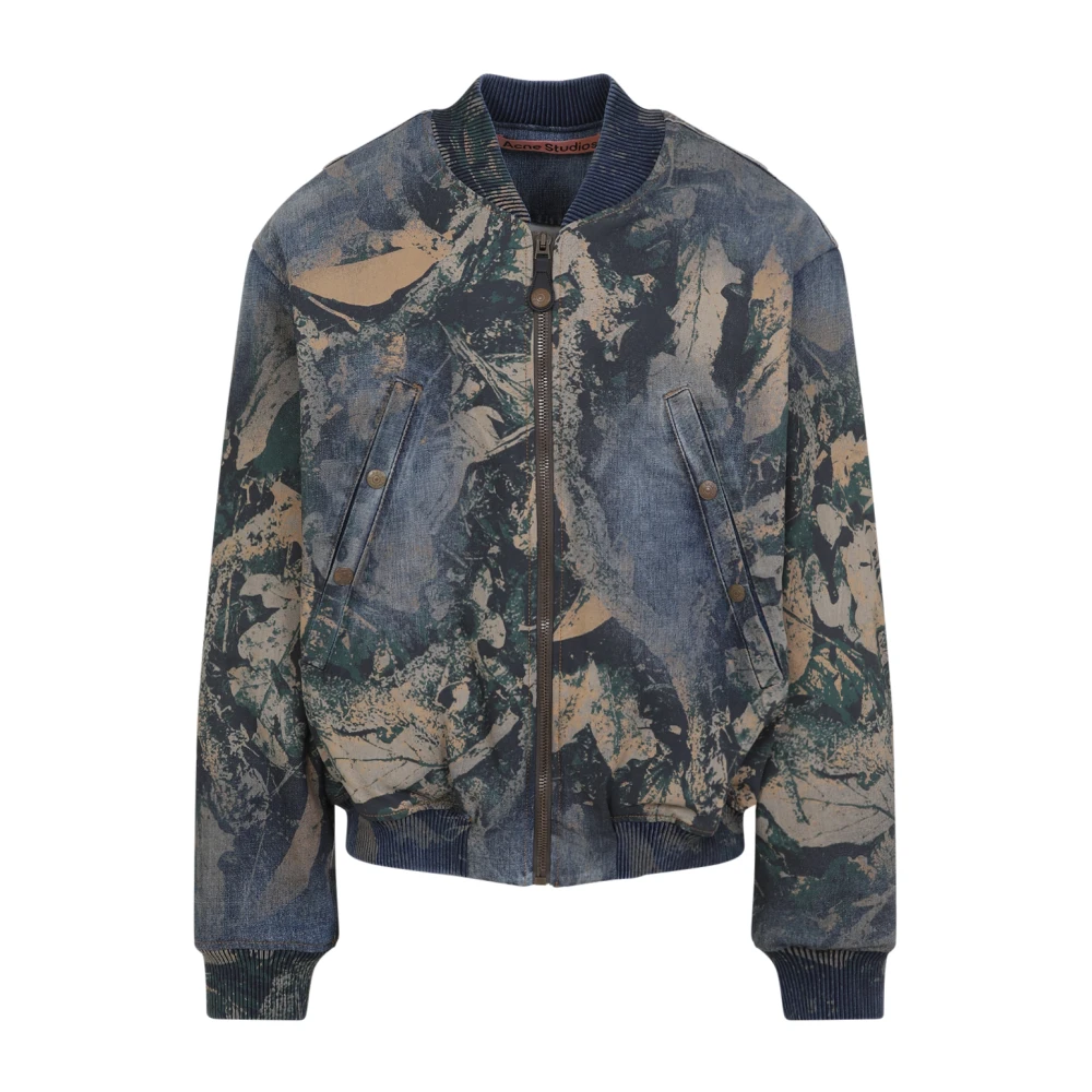 Acne Studios Bruine jas voor mannen Multicolor Heren