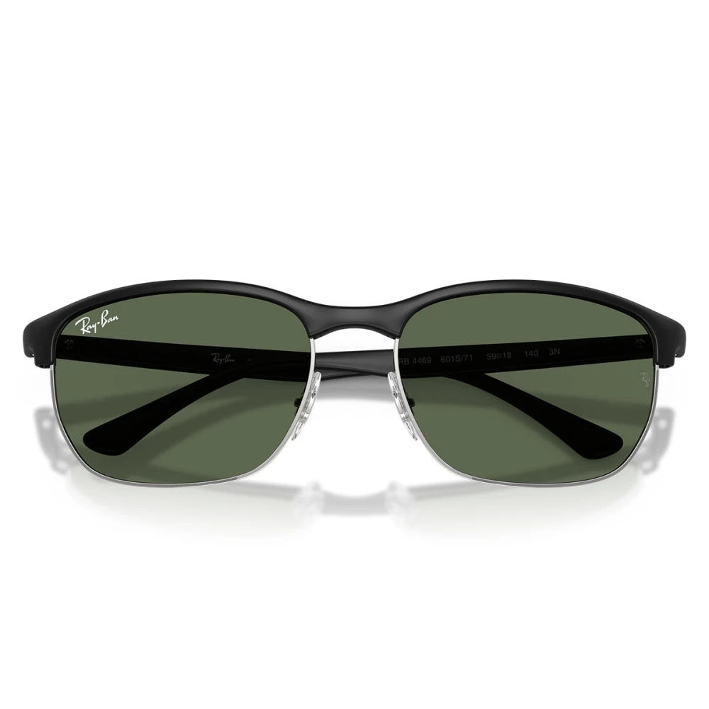 Ray-Ban Sunglasses Liteforce - Sand Black Frame Green Lenses 59-18, RB4469 - Image 5