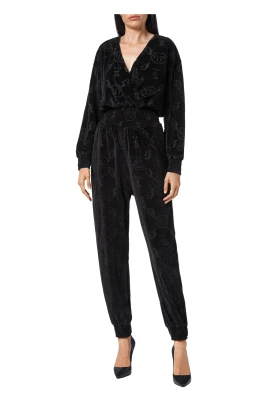 Jumpsuit med lasergraverat monogram