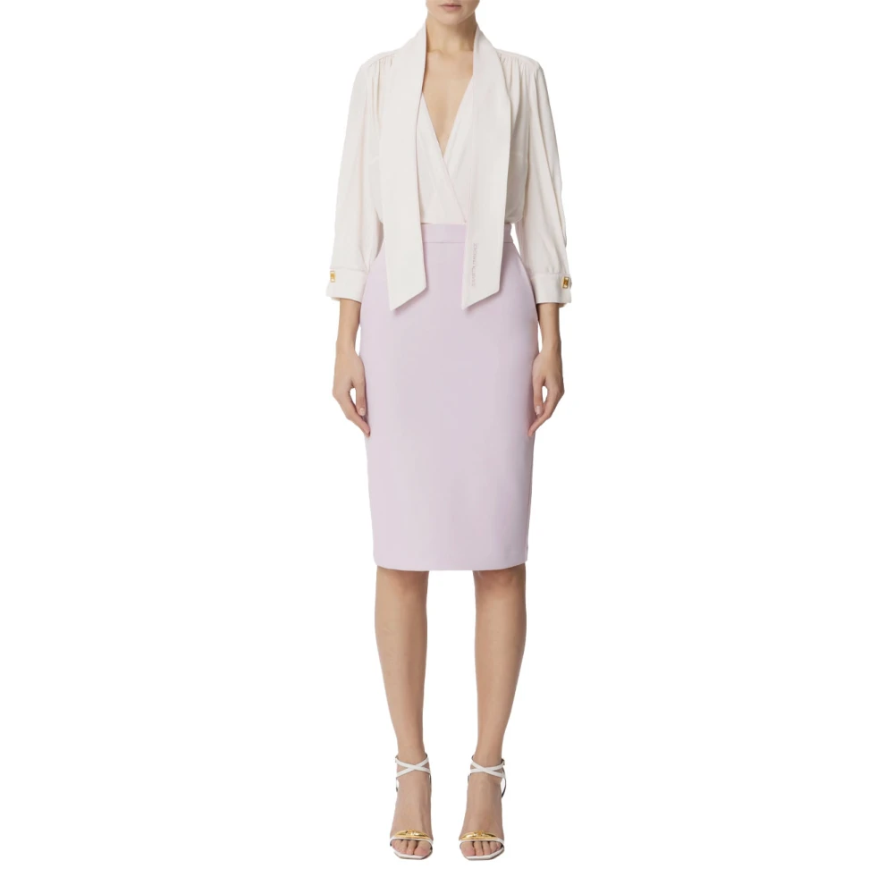 Elisabetta Franchi Viscose tweedelige outfit Multicolor Dames