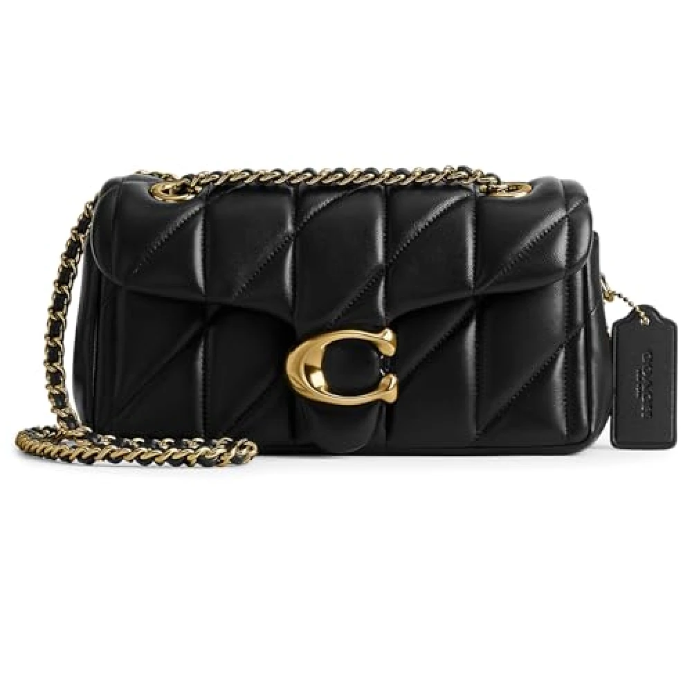 Coach Gewatteerde Tabby Schoudertas Black Dames