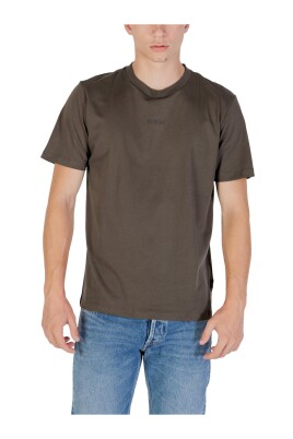 t-shirt-a-manches-courtes-imprime-vert