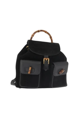 Pre-owned Vintage Bamboo Backpack