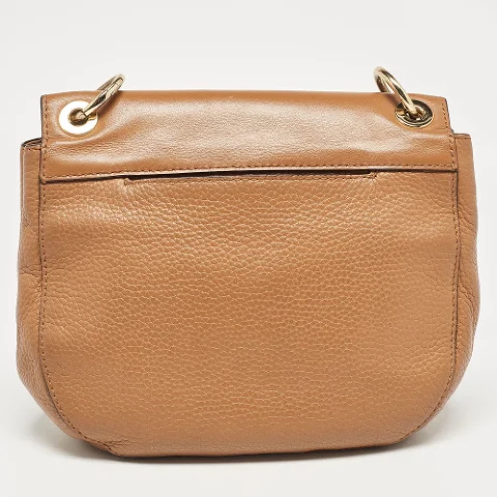 Michael Kors Pre-owned Leather shoulder-bags Brown Dames