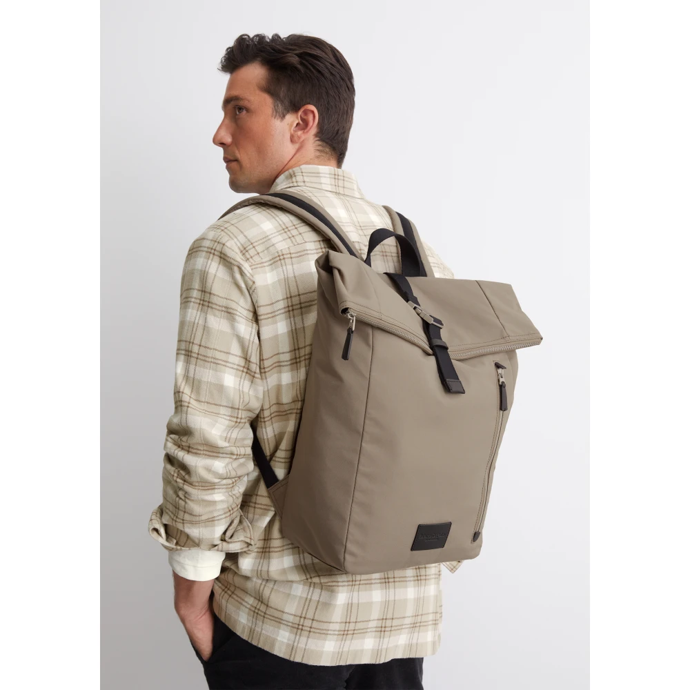 Marc O'Polo Rugzak medium Beige Heren