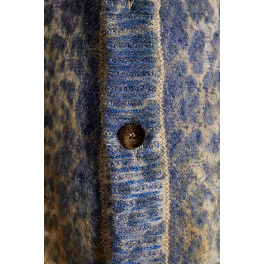Diesel Vest met dierenmotief K-Penros-A Blue Heren