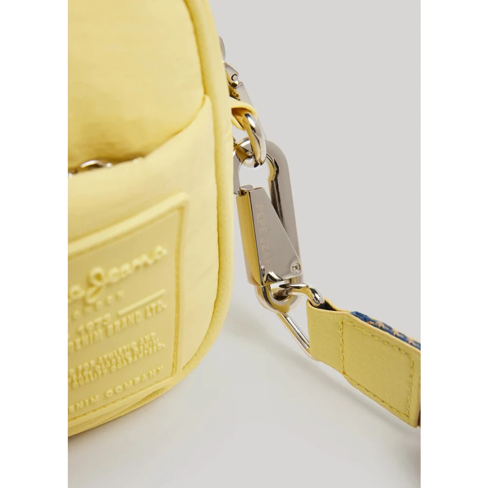 Pepe Jeans Gul Nylon Axelväska Briana Yellow, Dam