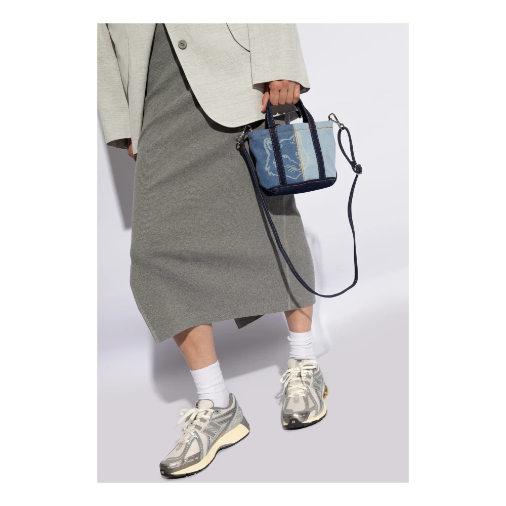 Maison Kitsuné Handtas Blue Dames